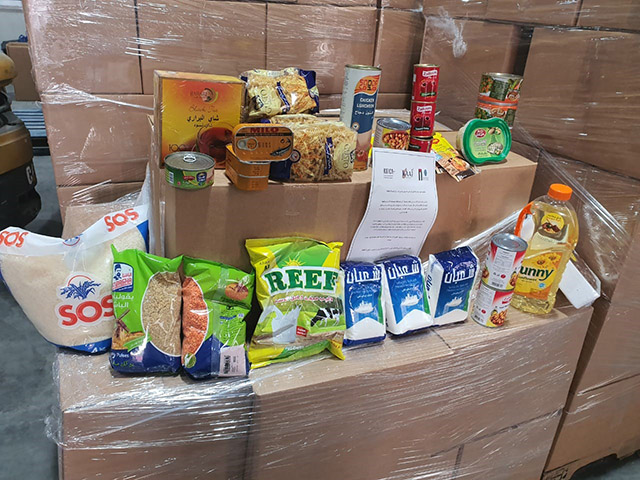 KOICA Alumni Association of Jordan, in cooperation with the Jordan Hashemite Charity Organisation, will donate food packages to 340 vulnerable families in six governorates in Jordan on Tuesday (Photo courtesy of KOICA)